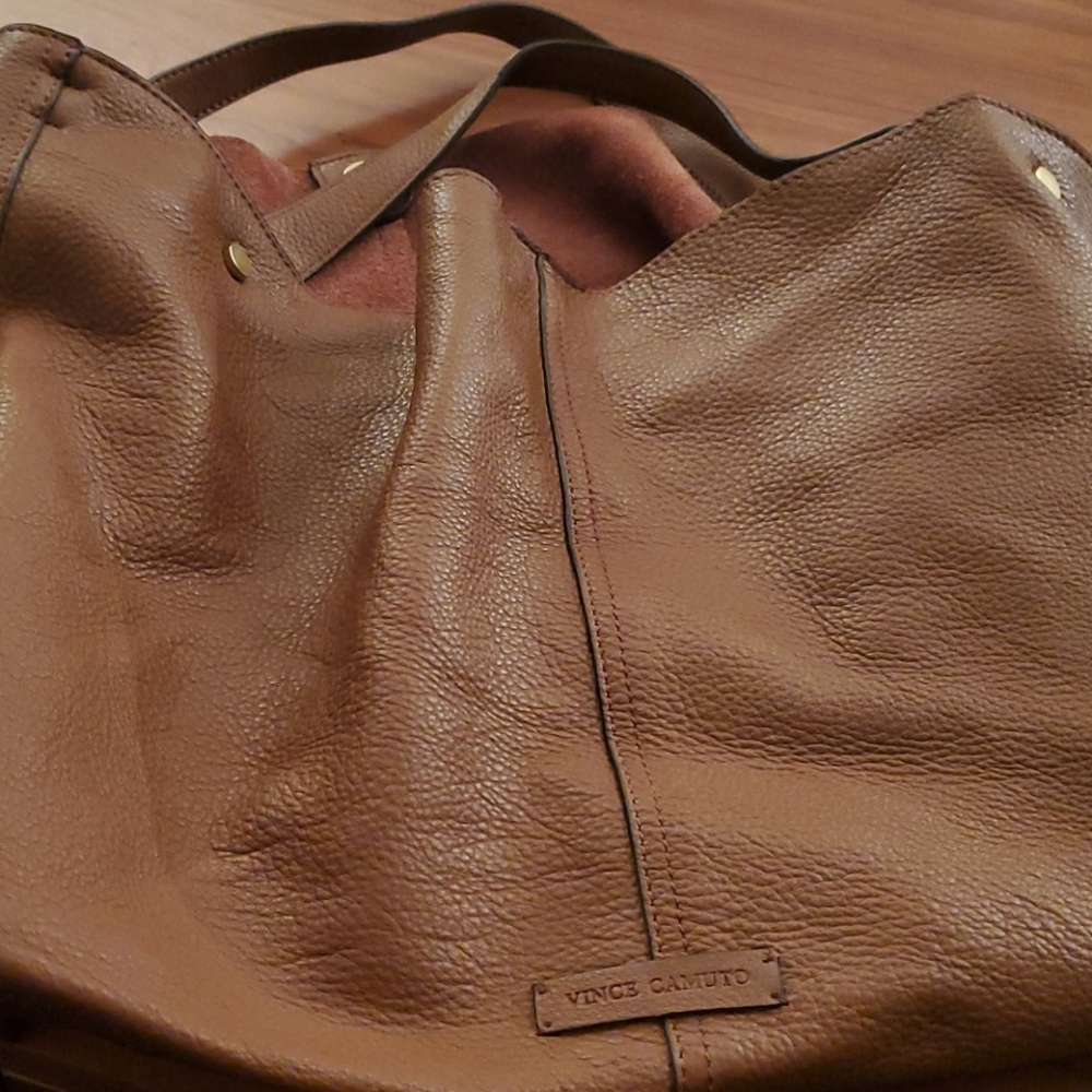 Vince Caputo leather satchel